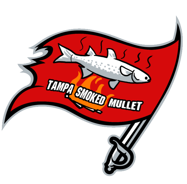 Tampa Bay Buccaneers Smoked Mullet Logo iron on transfers